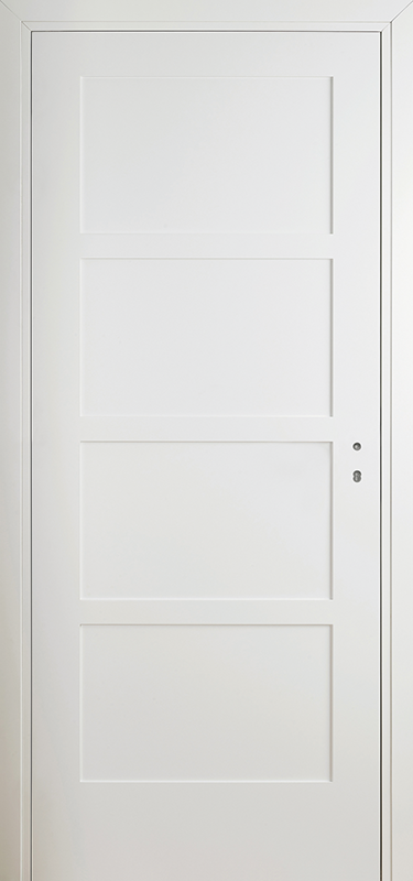 Porte Eternal 4 Laquée Blanc