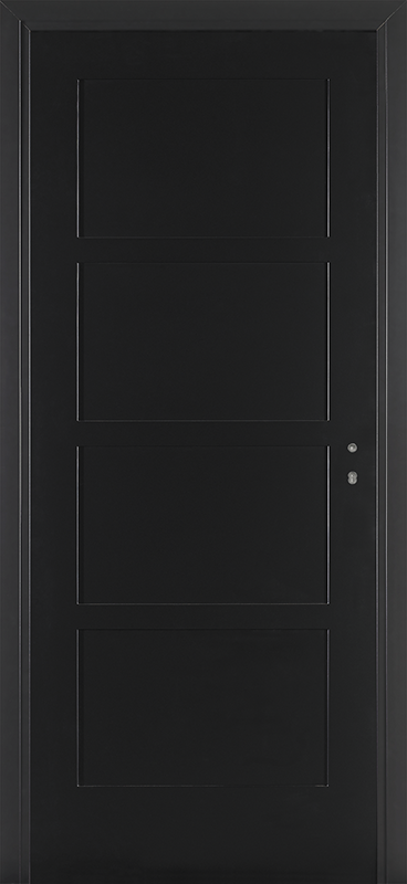 Porte Eternal 4 Laquée Noir