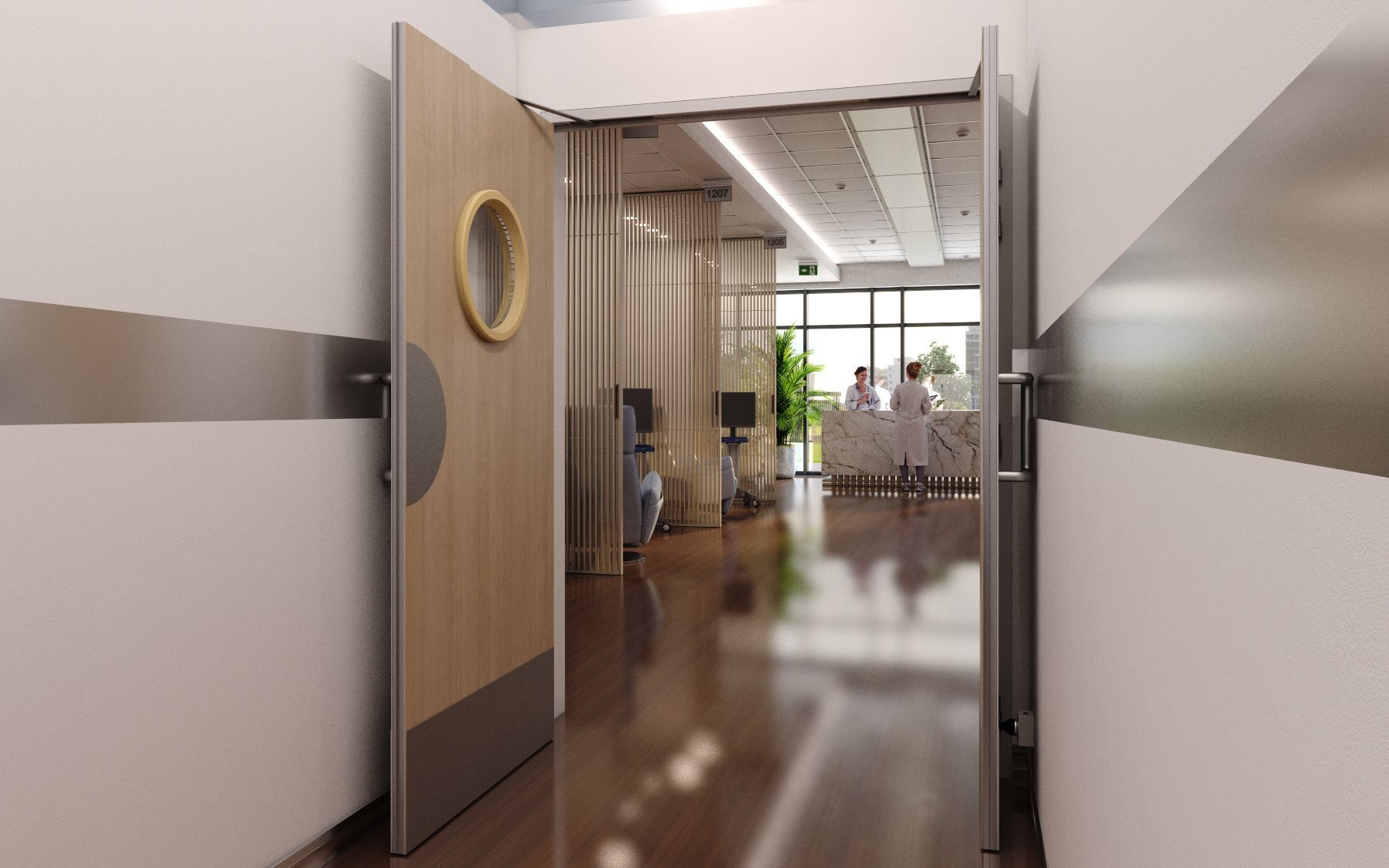 Ferme-porte encastré Multigenius: l'invisibilité qui change tout!