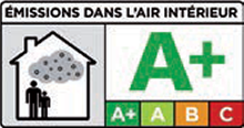 Emission de l'air intérieur A+