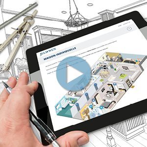 APPLICATION DES BLOCS-PORTES  AUX PIECES DE LA MAISON INDIVIDUELLE