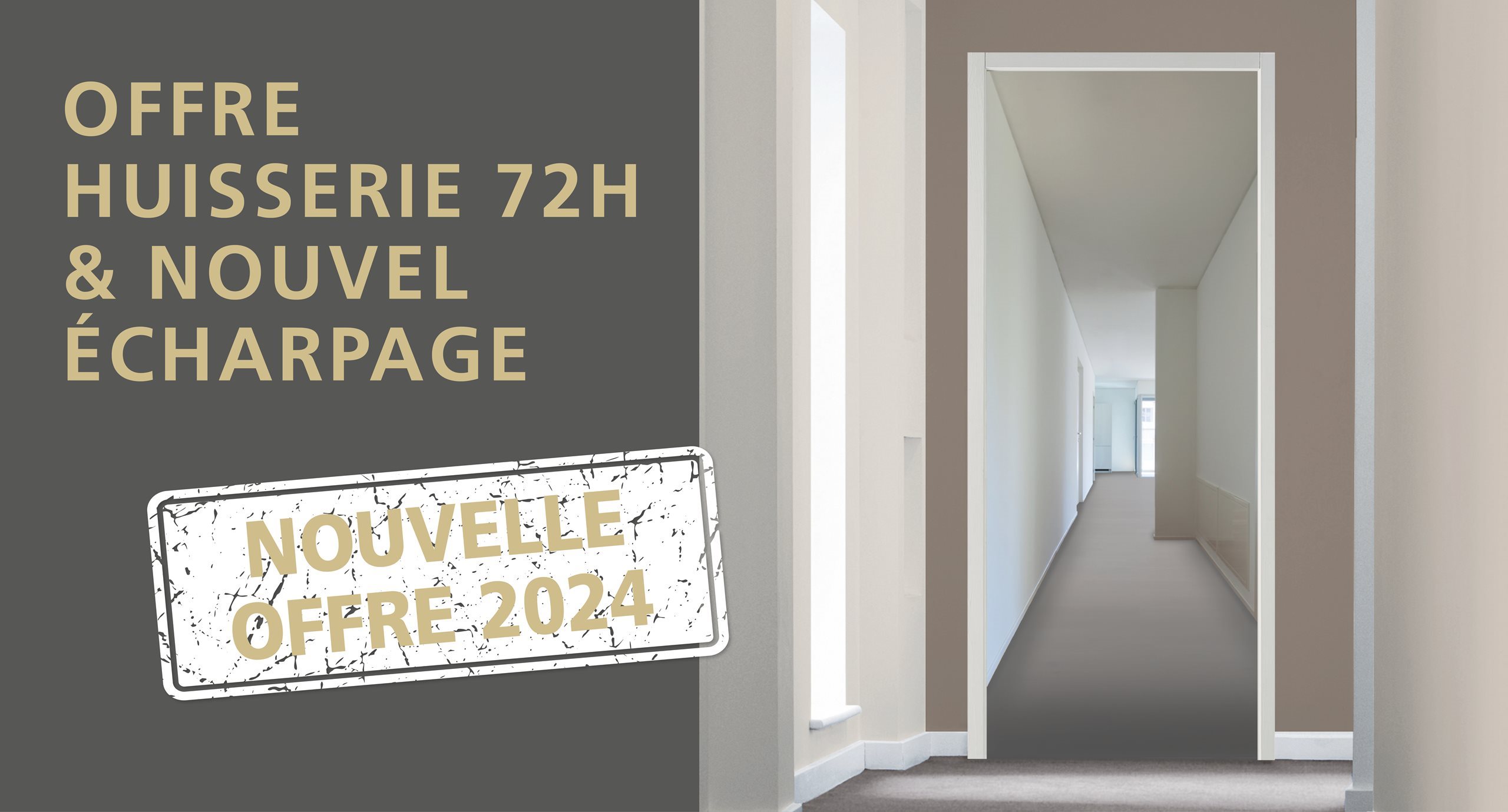 L’offre Premium de JELD-WEN évolue : nos huisseries sont livrées en délais courts déjà assemblées !