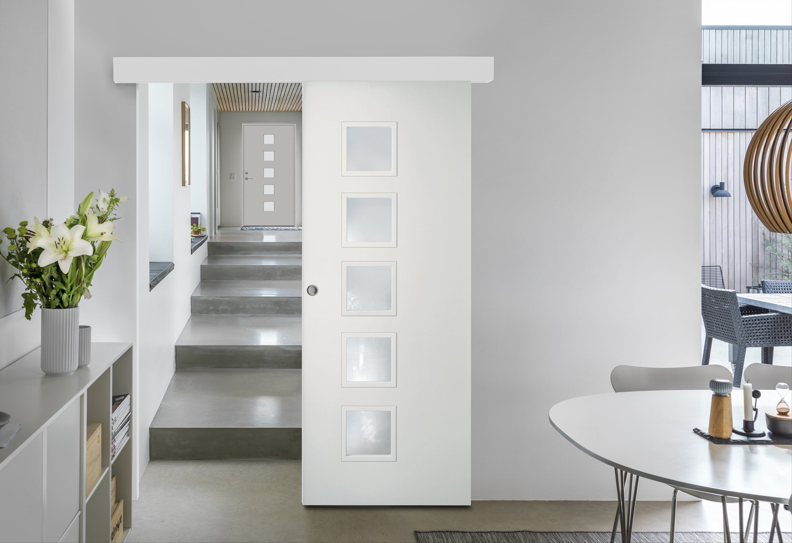 Gagnez en luminosité avec la porte coulissante