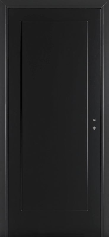 Porte Eternal 1 Laquée Noir