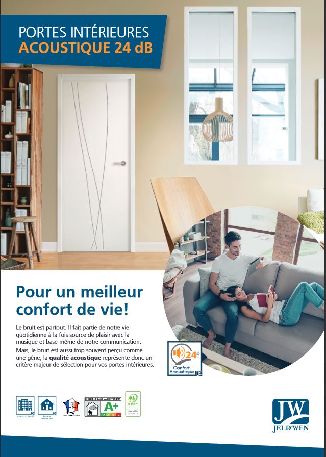 En savoir plus sur notre gamme de portes acoustiques 24 dB 