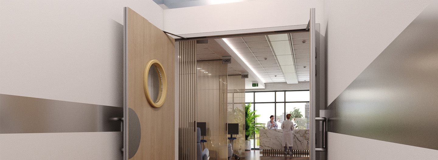Blocs-portes avec ferme-porte encastré multigenius