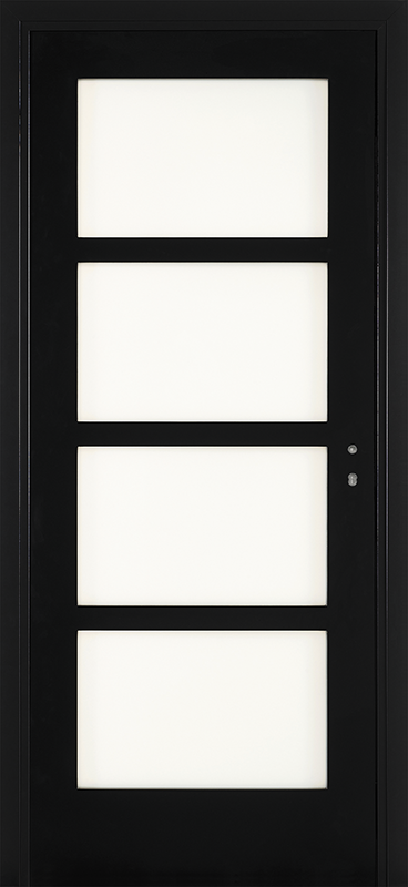 Porte Eternal Vision 4 Laquée Noir