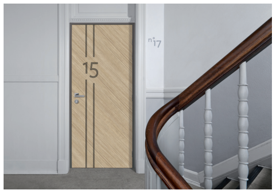 brown-door-stairwell